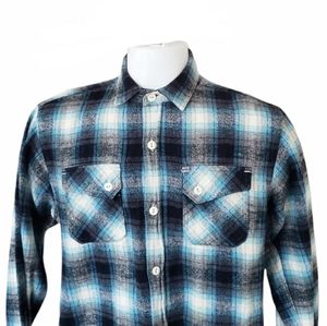 Rare 3sixteen Crosscut Flannel Plaid 